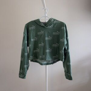 Puma Cropped Long Sleeve w/hood